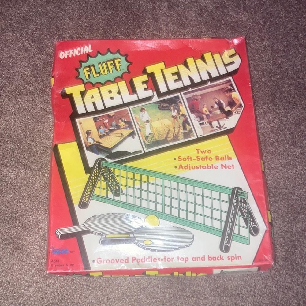 - Vintage, Table Tennis,